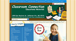 Desktop Screenshot of classroomconnectionjc.com